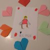 Origami srca sa skrivenim porukicama za majke
